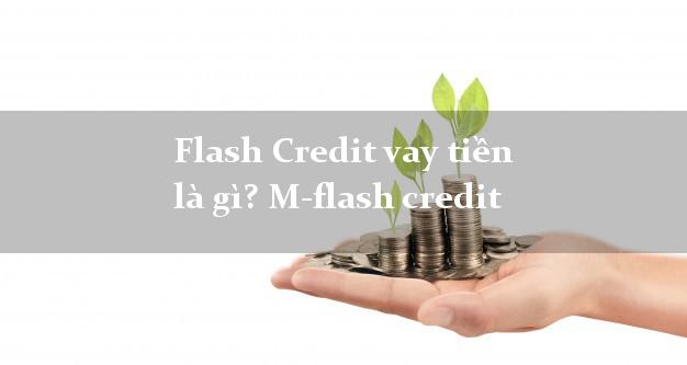 Flash Credit vay tiền là gì? M-flash credit