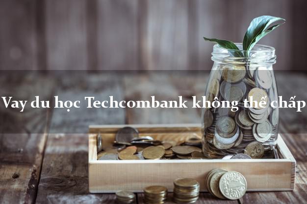Vay du học Techcombank không thế chấp